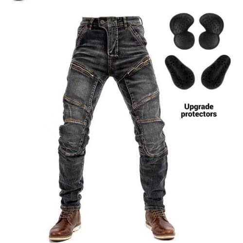 Aramid Motorcycle Pants Casual Men Motorbike Motocross Protective Gear Touring Moto Jeans Motorcycle Trousers Equipment