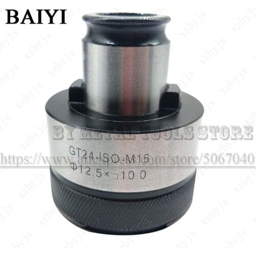 CNC Tapping chuck GT24 M10/M12/M16 collet chuck GT24-M10 GT24-M12 GT24-M16 ISO Tapping tool handle tapping collet for BT40