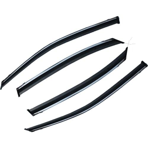 For Volkswagen Golf 6 2009 2010 2011 2012 22013 Car Sun Visor Window Visor Rain Shade Car Window Plastic Visor Accessories 4PC