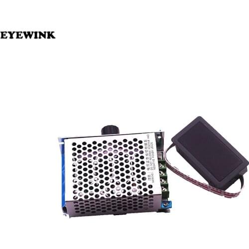Digital PWM DC motor governor 12v24v stepless speed regulating switch controller display shell 30A