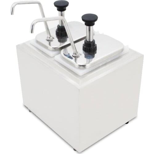 Catering equipment hot chocolate soy sauce filling spread warmer bottles jam heating machine jam dispenser with ce