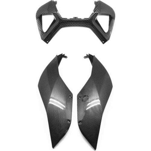Carbon Fiber Pattern Left Right Center Rear Tail Fairings for Ducati Panigale 899 1199