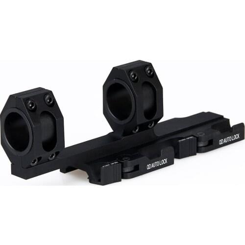 PPT 25.4-30mm Double Ring Scope Mount Quick Detachable mount 6063 aluminum picatinny rail weaver mount PP24-0133