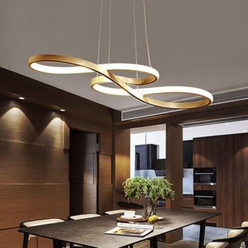 Led chandelier restaurant art lamp personality creative fashion dining table room Nordic post-modern simple home