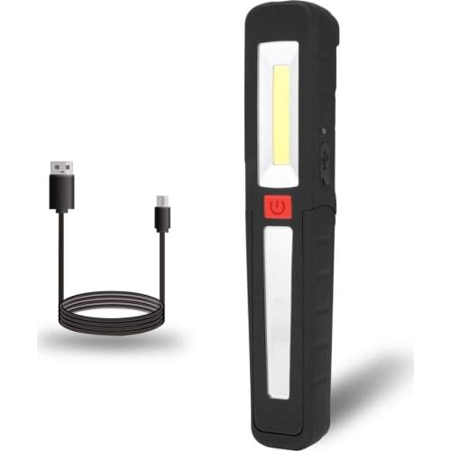 COB LED Flashlight Portable Torch 3 Modes Magnetic Auto Repair Work Light Lantern 360 Degree Rotation Hook Hanging Tent Lamp