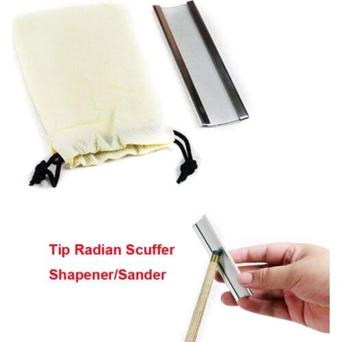 Xmlinvet Billiards Pool cue tip shaper burnisher Snooker Cue Repair Tip Shaper Metal Sander Billiards Alloy Cue Acessories