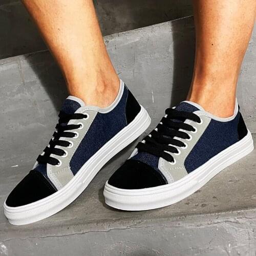Woman Mixed Colors Platform Vulcanized Women Lace Up Canvas Shoes Ladies Casual Summer Flat Female Leisure Footwear Plus Size