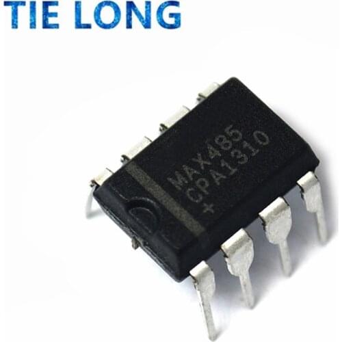 10pcs/lot MAX485CPA DIP-8 MAX485 Low-Power, Slew-Rate-Limited RS-485/RS-422 Transceivers