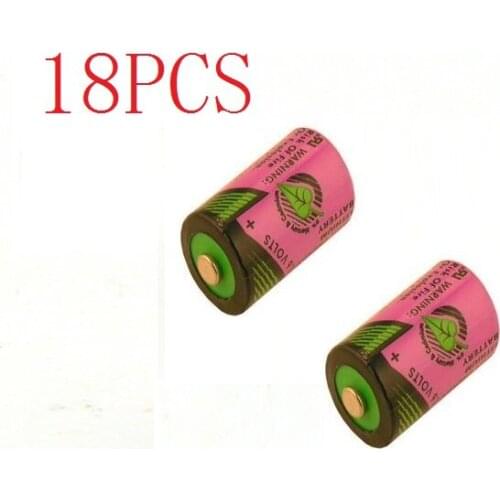 18PCS TL-5902 1/2AA ER14250 SL350 3.6V 1/2 AA PLC Lithium Battery