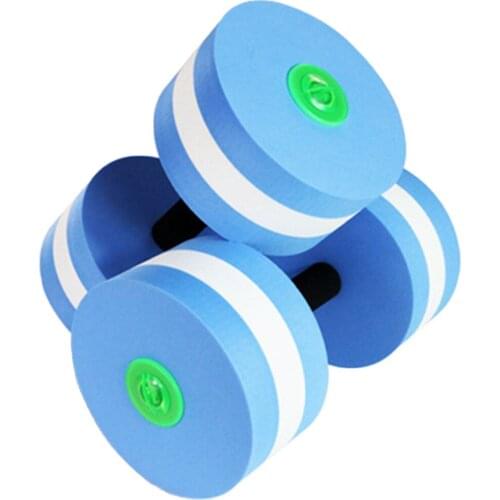 2Pcs Aquatic Exercise Dumbbells Set for Water Aerobics Fitness and Waterproof Swimming Pool Exercise - Select Colors