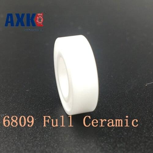 2021 Rodamientos Rolamentos Axk 6809 Full Ceramic Bearing ( 1 Pc ) 45*58*7 Mm Zro2 Material 6809ce All Zirconia Ball Bearings