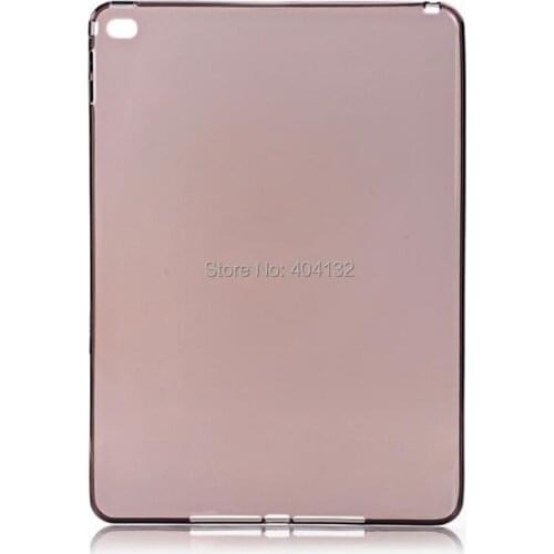 500PCS/Lot By DHL Transparent Soft Gel TPU Cover Rubber Case For iPad Mini 4 7.9 Tablet (8Colors)