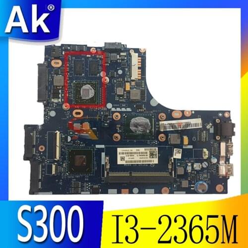 Akemy VIUS3 VIUS4 LA-8952P REV 1.0 For lenovo ideapad S300 S400 Laptop motherboard AIT graphics I3-2365M
