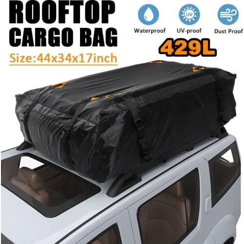 112X87X44cm Car Cargo Roof luggage bag for SUV Car Rooftop Luggage Carrier Storage Bag Travel Waterproof Sun protection