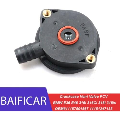 Baificar Brand New Crankcase Vent Valve PCV 11157501567 11151247133 For BMW E36 E46 316i 316Ci 318i 318is Z3 1.8 1.9