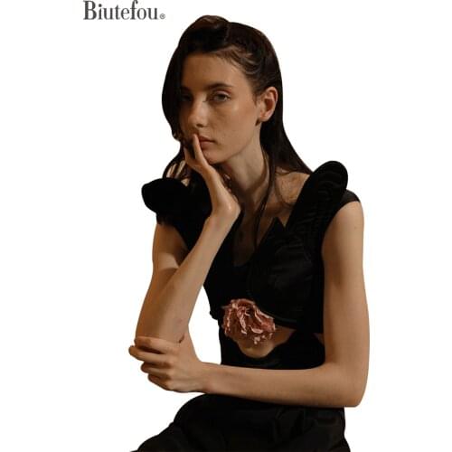 Женские футболки с коротким рукавом Biutefou China At AliExpress