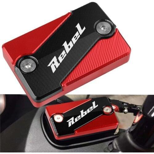 For HONDA Rebel 250 Rebel 300 Rebel 500 Latest high quality Scooter Motorcycle Accessories Front brake Fluid Reservoir Cap Cover