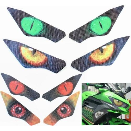 For KAWASAKI NINJA400 NINJA 400 2018 2019 2020 NINJA 650 NINJA650 2020 Motorcycle headlamp protection sticker decoration sticker