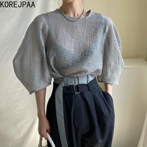 Loose Blouses Korejpaa China