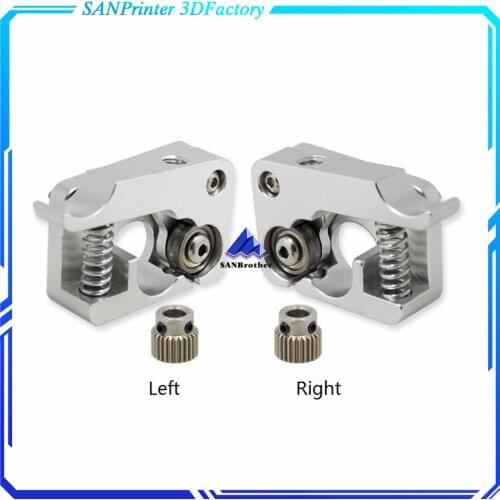 MK10 Remote Direct Extruder Aluminum Part J-head Extrusion Right Left Hand Arm Full Metal Bowden 3D Printer Extruder