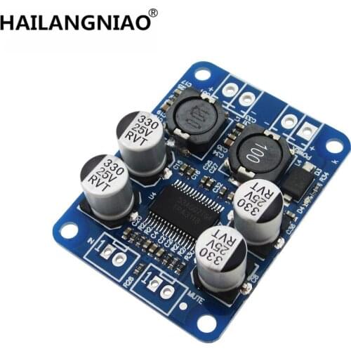 100% New 1pcs TPA3118 PBTL mono digital amplifier board 1X60W 12V 24V POWER AMP