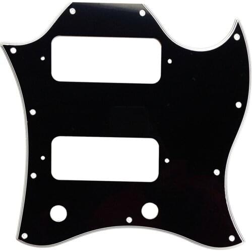 Pleroo Custom Guitar pickgaurd - For Standard SG Style With P90 Pickups Guitar pickguard Scratch Plate