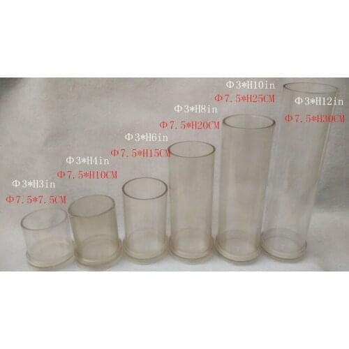 DIY candles making candle model,Flat roof Cylinder 7.5cm diameter candle mould for handmade kaarsen velas model