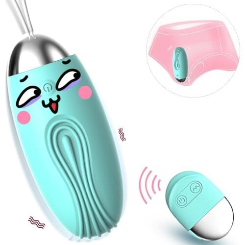 Sex Toys for Woman Wireless Remote Control 10 Speeds Vibrating Eggs Clitoris Stimulator Vaginal Massage Ball G- Spot Vibrators