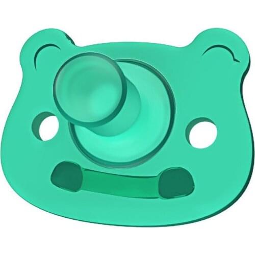 Newborn Baby Supplies Cartoon Round Head Sleeping Pacifier Infant Teat Nipple Silicone Soother Autumn Fall 2021