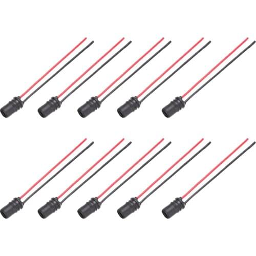 T10 Light Socket Holder Light Led Light Led Capless Replacement 10Pcs Hot T10 W5W Bulb Socket Fittings