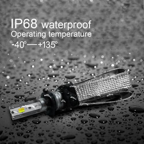 Tefanball LED 12V Headlight Bulbs LED H7 H4 9003 HB2 H1 H11 9005 HB3 9006 HB4 LED 60W 9600LM 6000K Super Bright CSP Chips T9