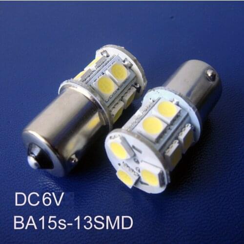 High quality 5050 DC 6V BA15s BAU15s PY21W P21W R5W R10W 1141 1056 1156 5007 5008 Led Bulb light Lamp free shipping 100pcs/lot