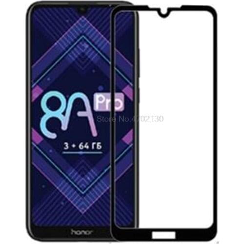 Full Cover Tempered Glass For Huawei Honor play 8a Y6 pro 2019 Screen Protector For Huawey honer 8apro Y6 prime Protective Film
