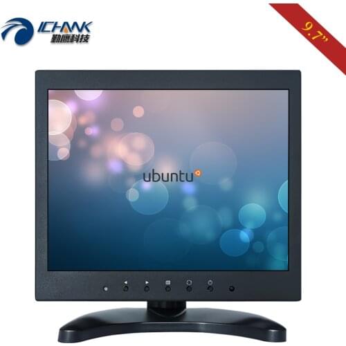 ZB097TC-592L/9.7" 10'' inch 1024x768 Linux Ubuntu Raspbian Debian OS HDMI VGA USB Resistive Touch LCD Screen PC Monitor Display