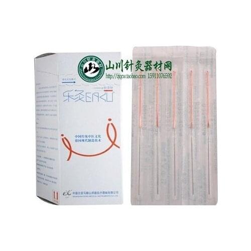 100pcs/pack free shipping Copper handle knife disposable acupuncture needles