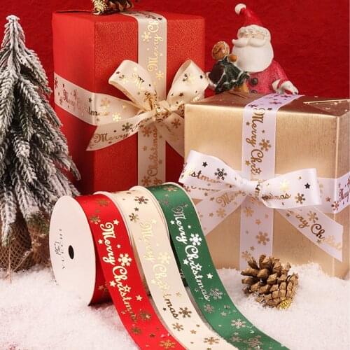 25yards/Roll 10mm Satin Ribbons for Wedding Birthday Party Gift Wrapping Christmas Halloween Festival Supplies DIY Crafts Ribbon