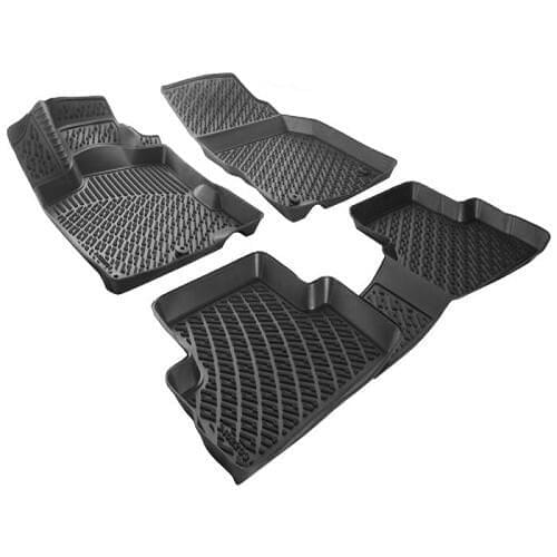 3D Molded Interior Car Floor Mat for Volvo XC40 3D Pool Mat Black
