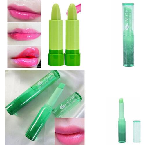 Magic Colour Temperature Change Lipstick Lip Balm Moisture Anti- aging Protection Lip Balm Makeup