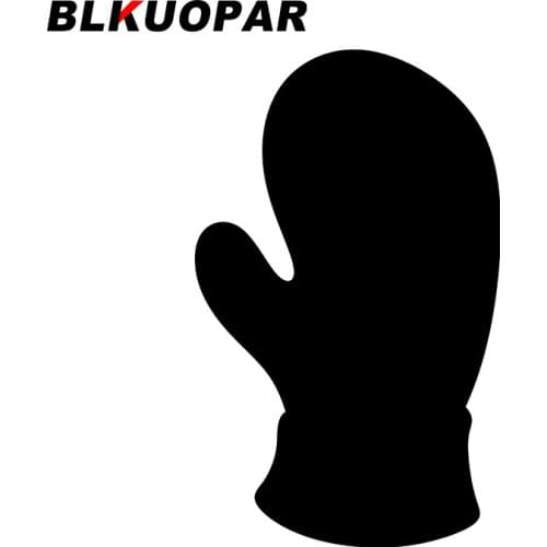 BLKUOPAR for Mitten Silhouette Car Stickers Creative Decal Personality Car Accessories Campervan Skateboard Waterproof DIY Goods
