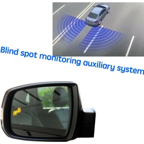 Car BSD BSM BSA Blind Area Spot Warning Drive Mirror Rear Radar Detection System For KIA Sorento R XM 2009~2013