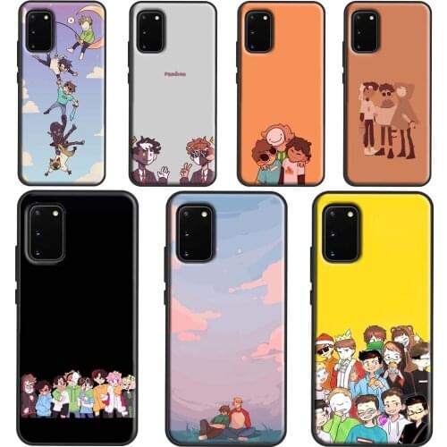 Dream Smp Team Phone Case For Samsung Galaxy S21 Ultra S20 FE S10E S8 S9 S10 Plus Cover For Note 10 9 20