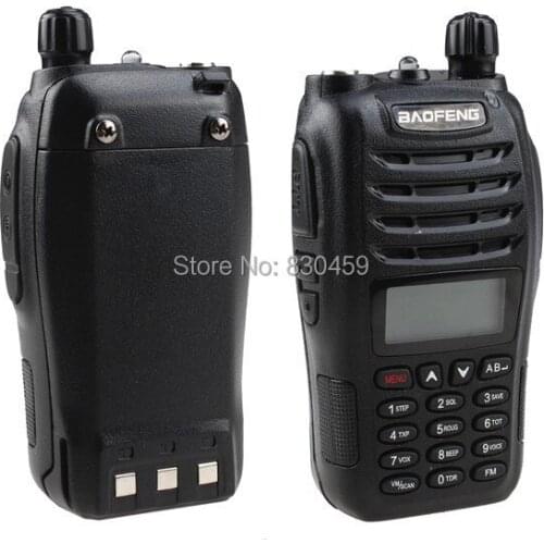 BaoFeng Dual Band Two-Way Radio 136-174MHz&400-470MHz walkie talkie+free earpiece+vhf uhf antenna