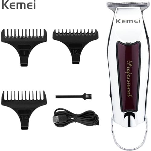 Kemei Hair Clipper Professional Trimmer For Men Cordless Hair Cutting Machine Electric Shaver Beard Barber Rechargeable Haircut