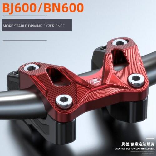SPIRIT BEAST BJ600GS Handle Pressing Code Refitting Suitable For Bn600 Handlebar Fixed Pressing Block Handle Upper Cover