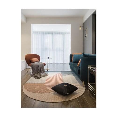 Nordic Custom Carpet Irregular Living Room Coffee Table Italian Light Luxury Bedside Carpet Photography Tide