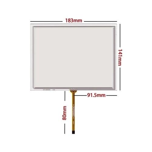 New 8 inch resistive touch screen 183*141 industrial control equipment AT080TN52 AMT9556