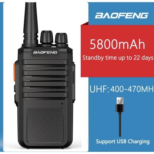 Baofeng BF-M4 5w Walkie Talkie Support USB Charging UHF 400-470MHz Long standby time 22 days Portable Transceiver BF-888S Radio