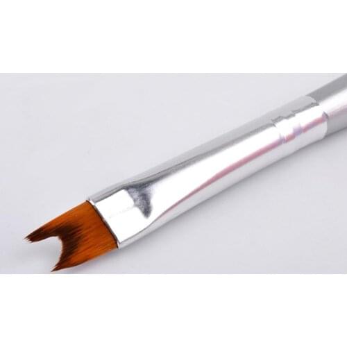 Nail Art Pen Soft Smile Line Wooden Half Moon Shape Manicure Brush for Nail Art Nail Tools Accessories