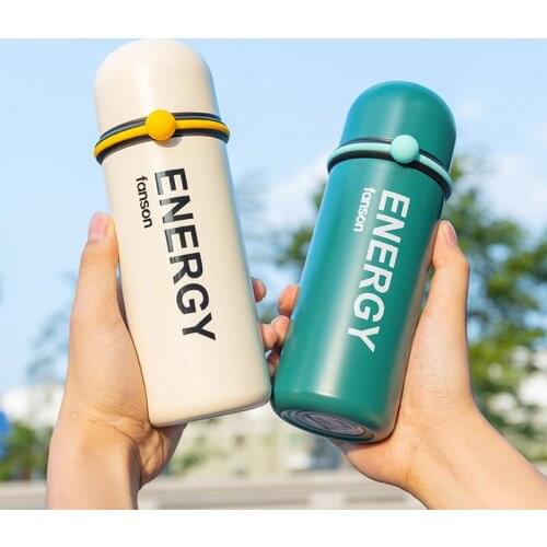 550ML Thermos Water Bottles Stainless Steel Tumbler Portable Vacuum Flask for Coffee Mug Travel Insulated Cup Office Business