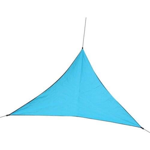 300cm Outdoor Triangle Sun Shelter Sunshade Water-Resistant Tent Canopy Garden Patio Camp Awning Cloth Sun Shelter